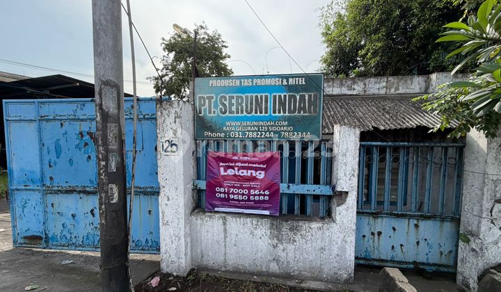 Factory, Office, and Warehouse – Spacious and Strategic in the Geluran Area, Sidoarjo, Near the Menanggal Toll Gate.