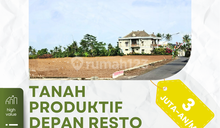 Tanah Strategis, Dekat Kampus UII, 3 Jutaan