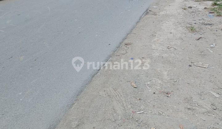 Dijual Tanah Dipinggir Jalan Raya Tarumajaya Cocok Perumahan atau Gudang