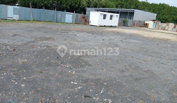Dijual Lahan Siap Pakai 5200M² Sekitar Marunda Cocok Gudang atau Pool Kontener