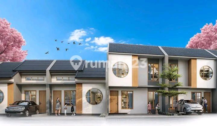 Rumah Baru Modern Minimalis Ameta Kyoto Reasidence dengan Gaya Arsitektur Rumah Jepang di Kopo Katapang Soreang 2