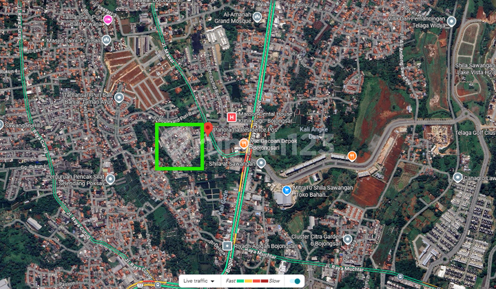 Hook House LT.125m Panorama Residence, In Front of Shila at Sawangan 2