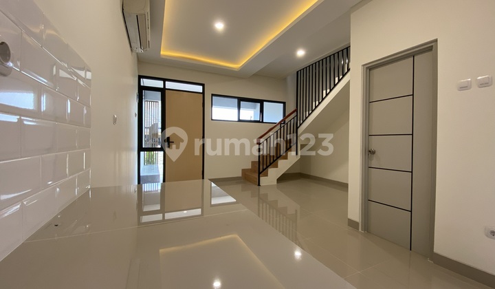 Ready-to-Occupy Japandi-Style House in Kelapa Dua Depok, SHM, IMB & PBB Already Divided