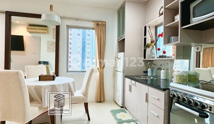 Direct Access: 2 Bedroom Cosmo Residence For Rent, Connecting To Thamrin City Mall 2