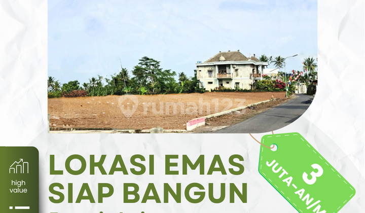 Tanah Area Kampus UII, Dekat Wisata Kuliner, Cocok untuk Investasi