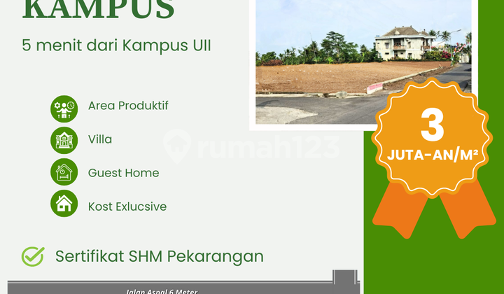 Best Land in Jogja, Near Kopi Klotok, Direct View of Merapi.