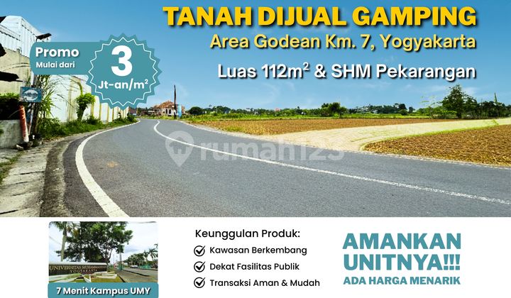 Tanah Dijual Gamping