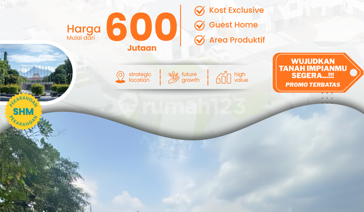 Area Kampus UGM, Tanah Strategis Jogja, Akses Jalan Lebar