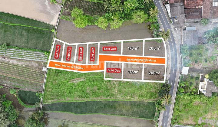 Tanah Sleman Murah, Tepi Jalan Raya, Sertifikat SHM Pekarangan