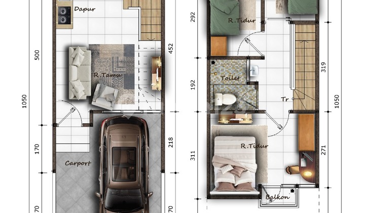 Jual Rumah Minimalis Cocok Disemua Kalangan 2