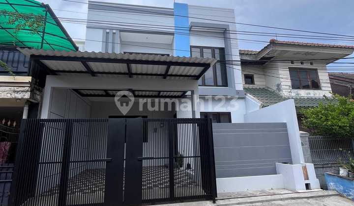 SEWA RUMAH BARU 2 LANTAI DI KEDUNG BARUK PONDOK NIRWANA SURABAYA TIMUR 1