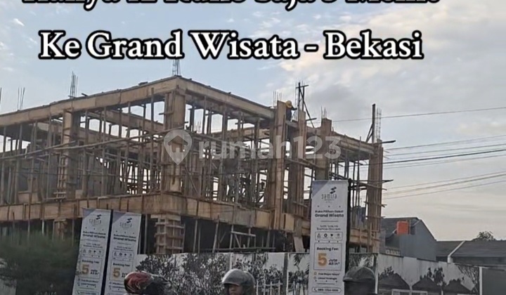 5 Juta Punya Ruko 5 Menit Dari Suzuki Grand Wisata - Bekasi