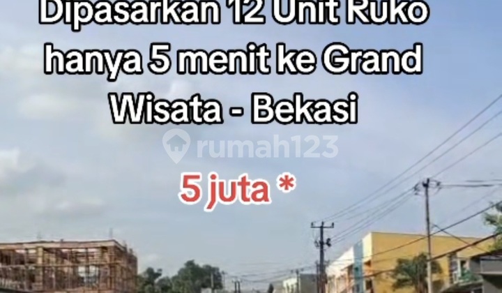 5 Million Owns a Shop House 5 Minutes from Suzuki Grand Wisata - Bekasi