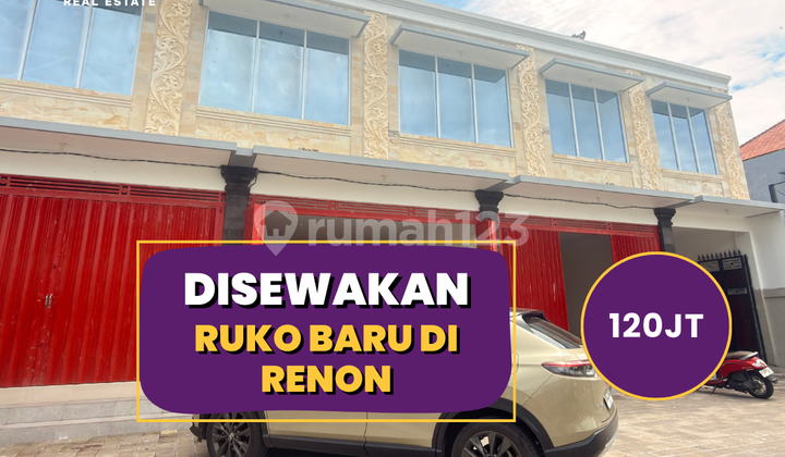 New Shop House in Renon Shopping Area New Shop House in Renon Shopping Area