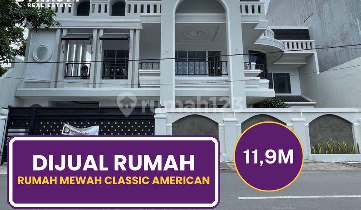 Rumah Mewah Classic American di Denpasar 1