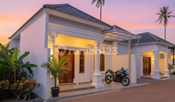 Rumah Eropa Klasik Dalam Cluster Murah di Bandar Lampung