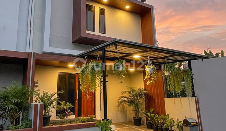 Scandinavian Rumah Desain Mewah di Bandar Lampung