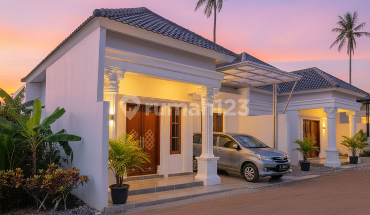 Rumah Eropa Klasik Minimalis Modern di Bandar Lampung