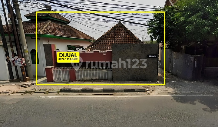 Rumah Lama Second Lt 112 M2 Pinggir Jalan Teuku Umar