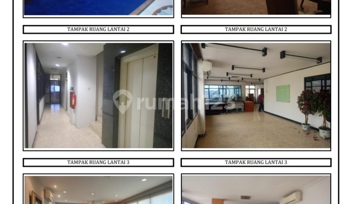 Gedung 6 Lantai Harga Dibawah NJOP Gajah Mada Jakarta Pusat