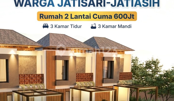 Prelaunch Rumah Cluster 2 Lantai Jatisari 2