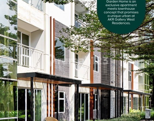 Apartemen Akr Gallery West - Garden Home Apartemen Rasa Rumah