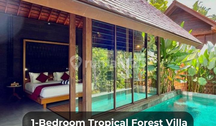 Tropical Jungle One-Bedroom Pool Villa In Ubud