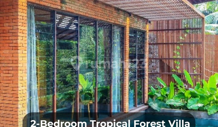 2-Bedroom Tropical Forest Villa With River Views In Ubud, Bali 2-Bedroom Tropical Forest Villa With River Views In Ubud, Bali
