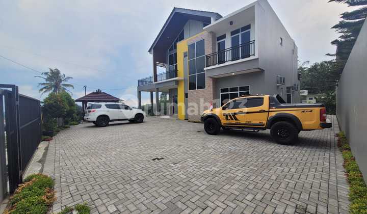 Dijual Villa Siap Huni Full Furnish View Bagus Gunung Salak