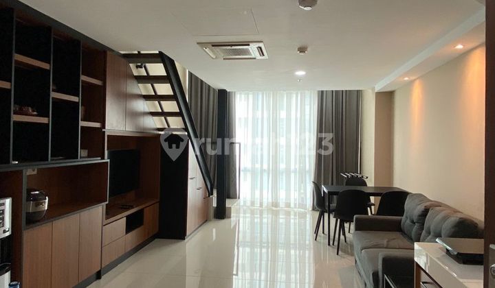 Modern Apartment with Mezzanine Concept Modern Apartment with Mezzanine Concept