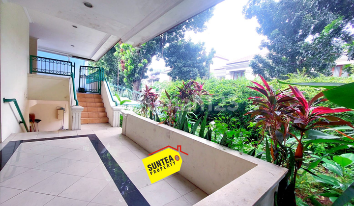 Luxury Split Level House, Complete with Swimming Pool, SHM in Pondok Indah South Jakarta (Im)
