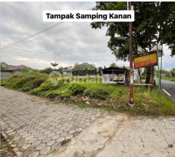 SHM Land with Strategic Location by the Roadside in Tegalyoso, South Klaten