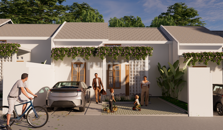 Ready-to-Occupy House in Bantul with SHM (Certificate of Ownership), Negotiable, End-of-Year Promotion.