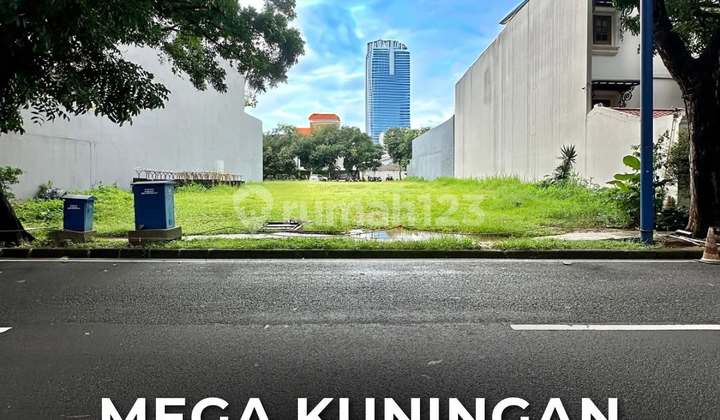 Tanah Kavling Mega Kuningan Luas 717 M2 Rp 75 M