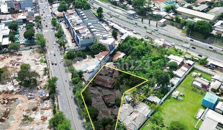Tanah Komersial Bawah NJOP Luas 5.750 M2 di Jakarta Selatan