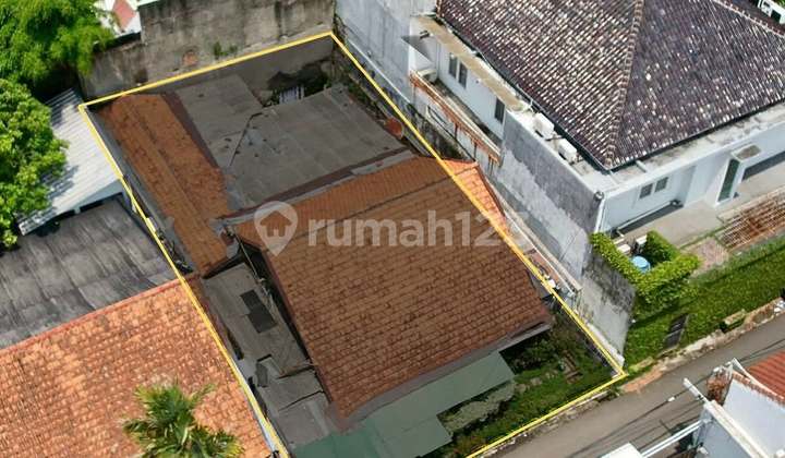 Old House Land Calculation Quiet Residential Kebayoran Baru