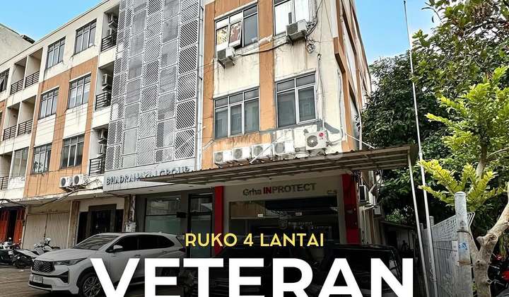 Dijual Cepat Ruko Komersial Veteran Jakarta Selatan