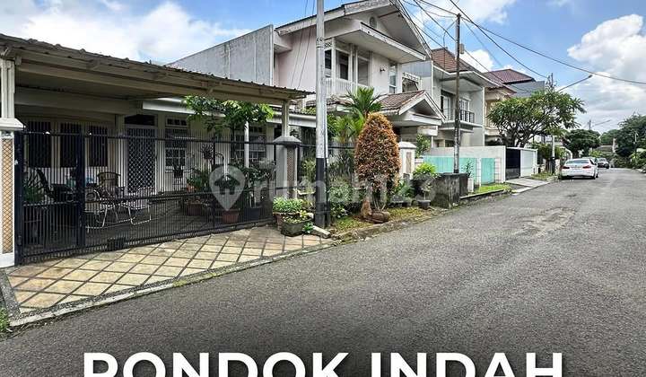 Rumah Hitung Tanah 1 Lantai Luas 203 M2 di Pondok Indah