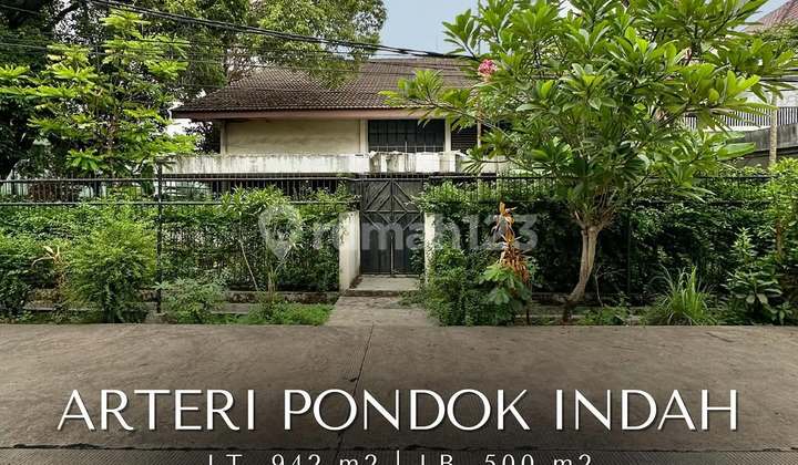 Arteri Pondok Indah Rumah Hitung Tanah Sangat Terawat