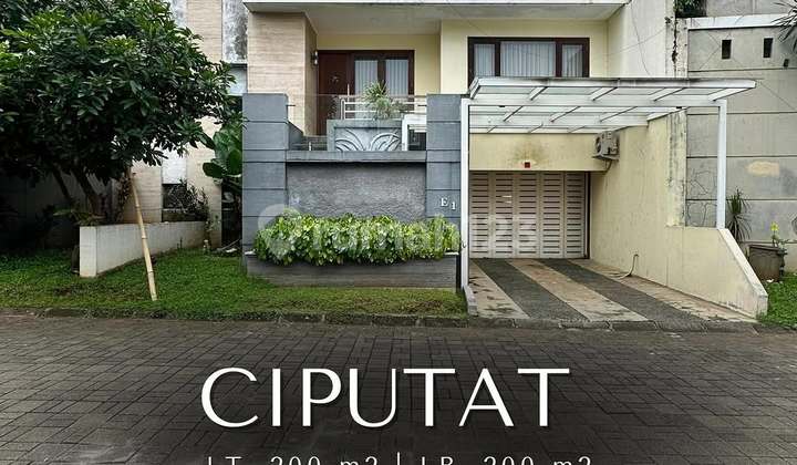 Townhouse Modern Minimalis Ciputat Harga 4 M