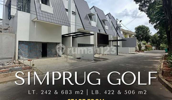 Brand New House Dalam Kompleks Simprug Golf