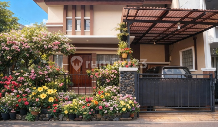 Rumah Asri Cantik 2 Lantai Siap Huni di Bintaro Jaya Sektor 4