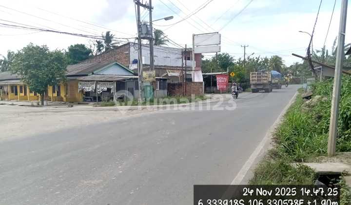 Shop House on Jl. Raya Cikande Rangkasbitung, Jawilan, Jawilan, Serang, Banten, Indonesia, 42177, Cikande with Affordable SHM, Location Near Citeras Station, Direct Owner. 2