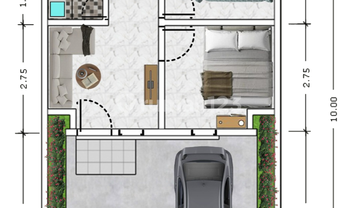 Rumah Dengan Pemandangan Danau Ranu Grati 2