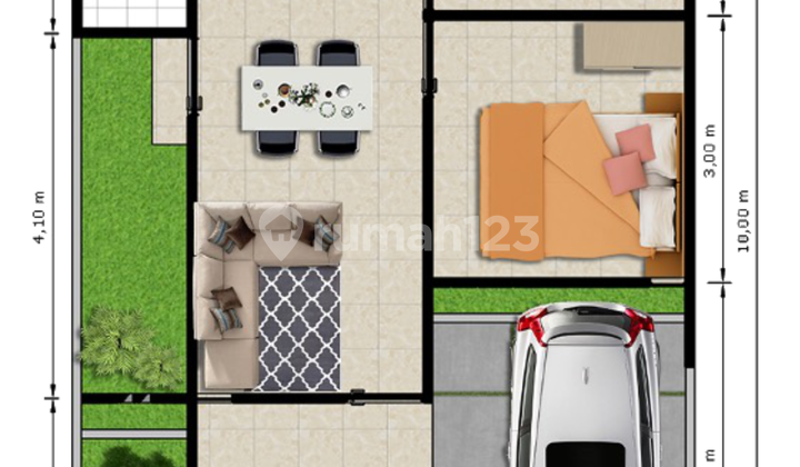 Rumah di DEWE RESIDENCE LAKE VIEW - GRATI PASURUAN Type ROSEMARY 2