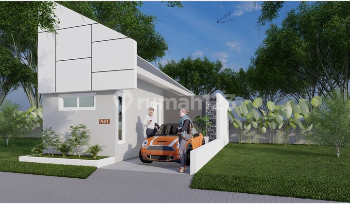 Investasi Pasti Rumah Cluster Strategis Tanah Luas di Dewe Residence Beji