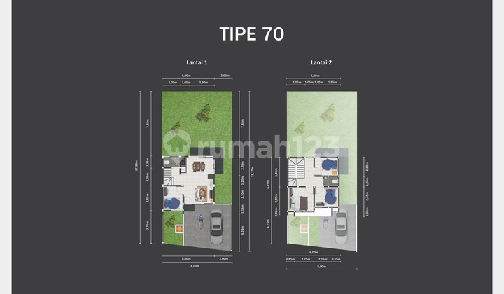 RUMAH 2 LANTAI MEWAH 4 KT di Ngaliyan 2