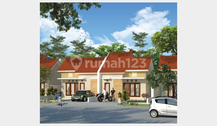 Unit Best Seller! Rumah 2 Kamar, Tanah Lega di Perumahan Taman Kayangan