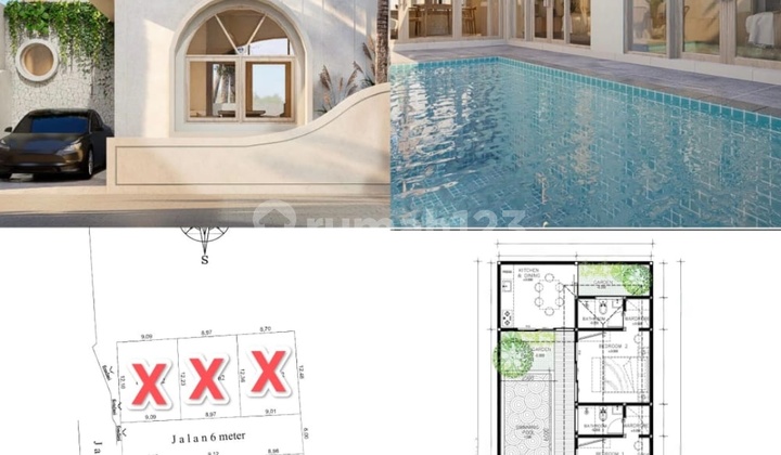 Dijual Villa Dekat Pantai Saba