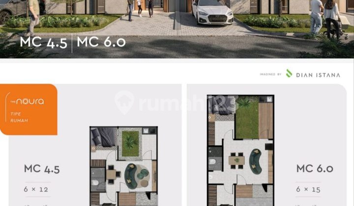 Rumah Baru Siap Huni Moca City,Sidoarjo